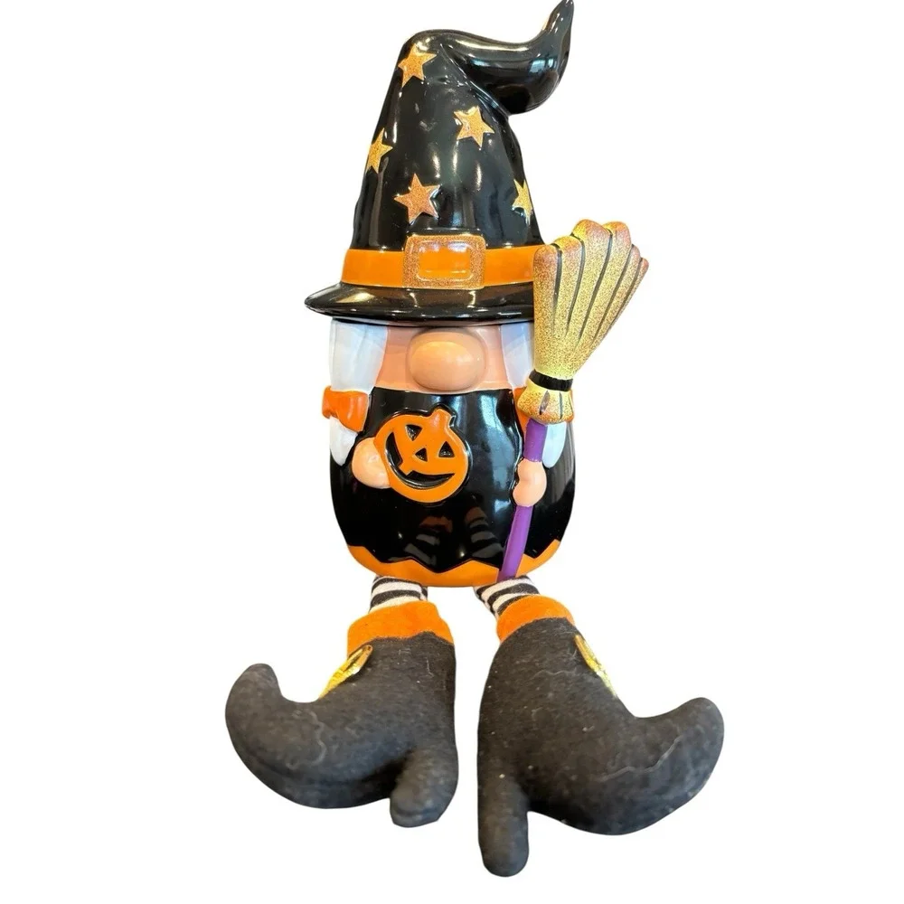 Wicked Cute Scentsy Gnome Witch Warmer Cloth‎ Legs 8.5